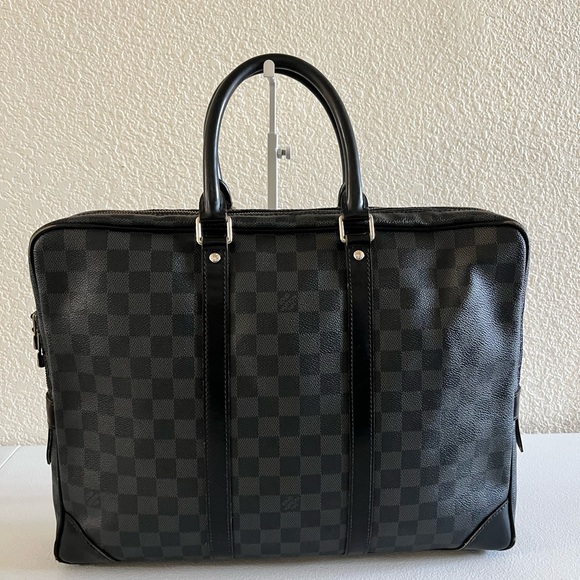 Louis Vuitton Black Briefcase with Iconic Monogram - Picture 1 of 14